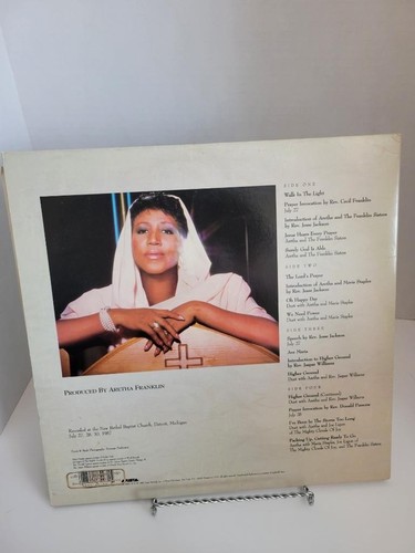 2 Lp ARETHA FRANKLIN One Lord One Faith One Baptism Inners Gatefold VG++ GOSPEL - Picture 2 of 2