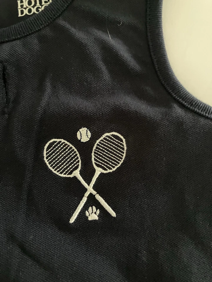 Vestido para perro con temática de tenis - nuevo con etiquetas - talla M Foto 4 de 4