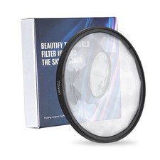 72mm Prism Lens Filter, Special Effects Filter Prism Crystal Glass Effect Black