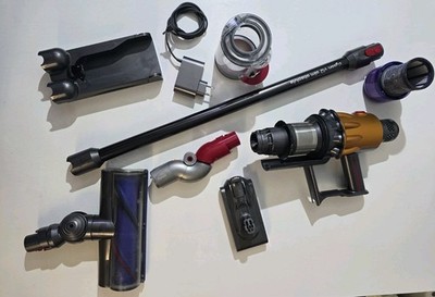 Dyson V12 Detect Slim Absolute Kabelloser Staubsauger - Nickel Satin Gelb...