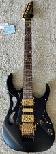 Ibanez Pia3761xb Steve Vai Signature Electric Guitar With Hard Case, Onyx Black