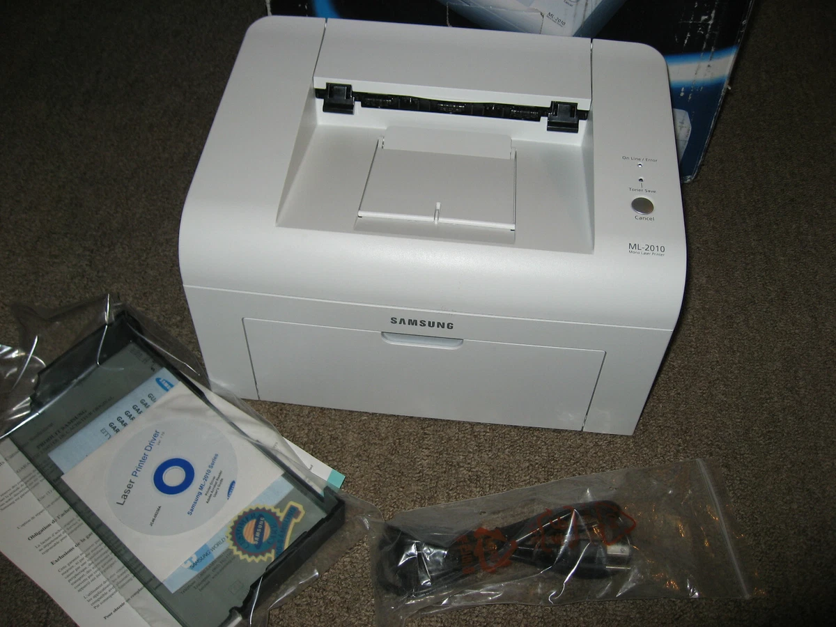 Samsung ML-2010 Standard Monochrome Laser Printer Only 10 Page.