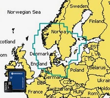 NEW Navionics 45XG Navionics Skagerrak & Kattegat SD/MSD 2024