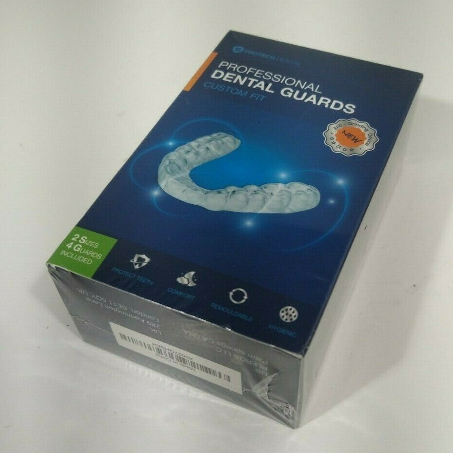 Protech Professional DENTAL Guards2xSizes 4xGuards3in1Custom Fit