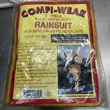 Comfi-Wear RW300 PVC Heavy Duty RainSuit 3 Piece 2XL