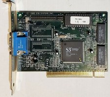 STB PowerGraph 64 3D 1MB PCI VGA Video Accelerator, 1X0-0360-307, Refurbished