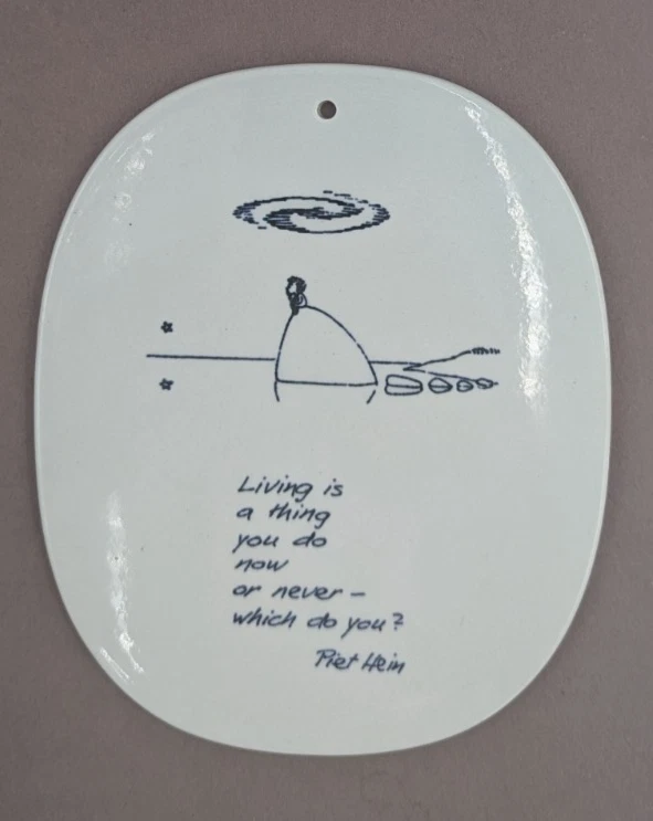 Piet Hein Plaque Indiana OTHER Royal Copenhagen Collectibles for