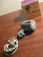 Vintage 1960s Argonne Electrontics AR-54 Crystal Microphone Made in Japan