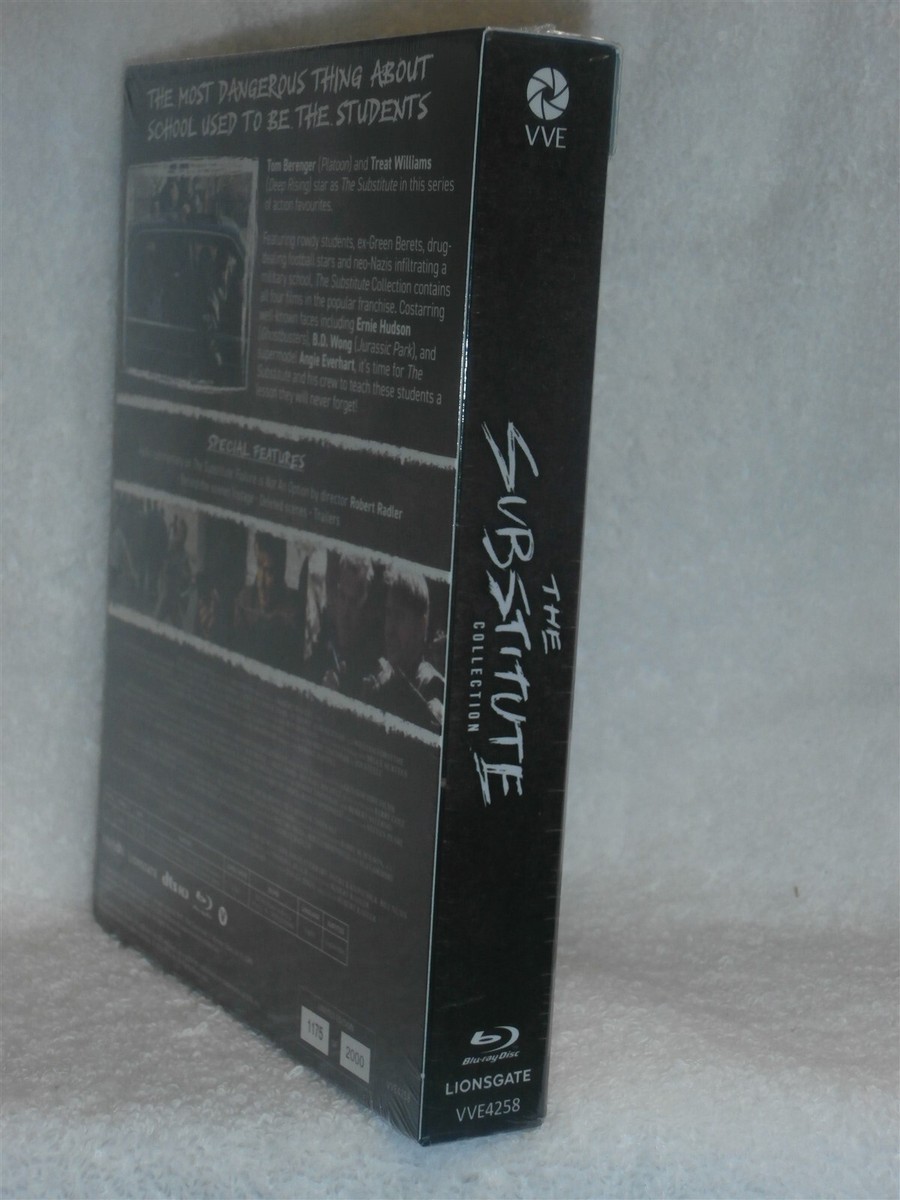 The Substitute Collection (1996-2001) (Blu-ray, 2024, 4-Disc) NEW