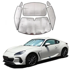 All Window Sun shade Set Interior UV Protection Custom Fit for GR86 BRZ 2022-25
