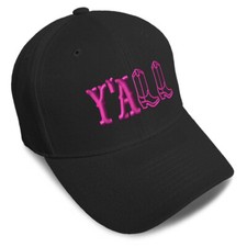 Baseball Cap Y'All Unique All Dad Hats for Men  Women Strap Closure 1 Size