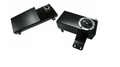 LP-0304COBTANKSBLK 03-04 COBRA RADIATOR & INTERCOOLER EXPANSION TANKS COMBO KIT