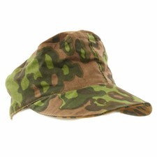 German WWII Reversible M43 Field Cap Oakleaf Pattern A Camouflage- 62cm US 7 3/4