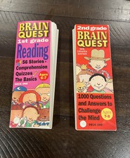 Brain Quest Grade 1 Reading And Grade 2 1000 Questions