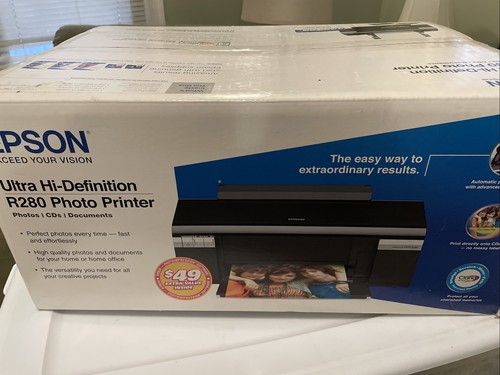 Epson Stylus Photo R280 Ultra Hi Definition Innkjet Printer NEW UPC Epson Stylus Photo R280 Ultra Hi Definition Innkjet Printer NEW UPC