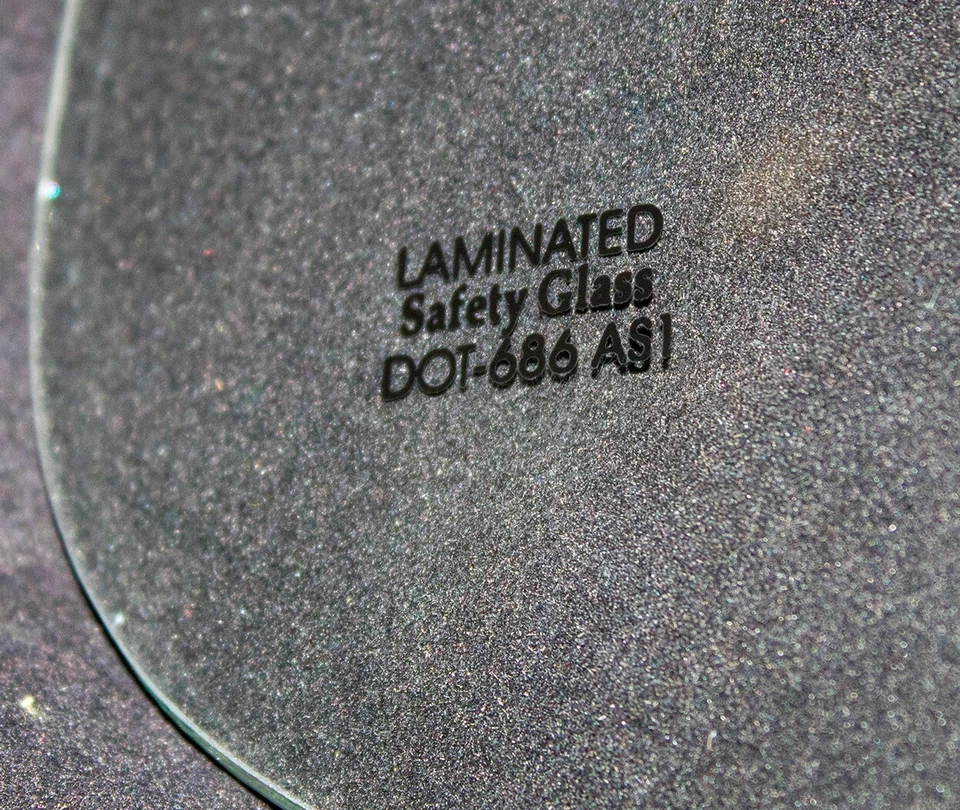 Parabrisas transparente GM A-Body AMD para Chevrolet Chevelle El Camino 380-3464-C Foto 3 de 3