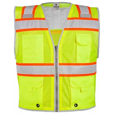 Kishigo 1610 Brisk Cooling Safety Vest - Yellow/Lime - 2XL
