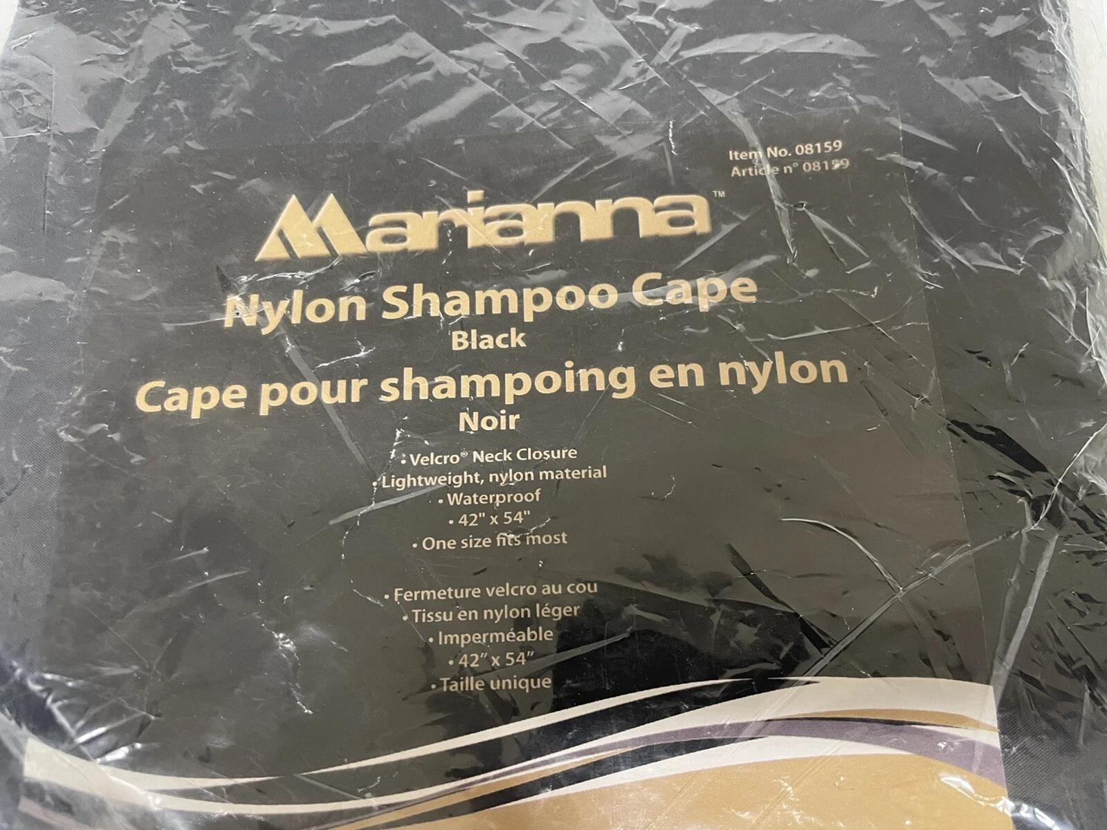 Marianna Shampoo Cape