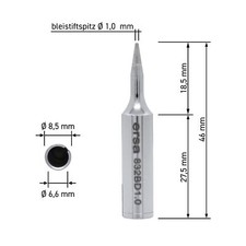 ERSA Dauerlötspitze ERSADUR 0.2mm/0.008in, für ERSA Lötkolben