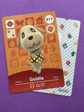 Animal Crossing Amiibo Card - 317 Goldie