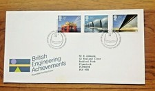 BRITISH ENGINEERING ACHIEVEMENTS STAMPS FIRST DAY COVER EDINBURGH 1983