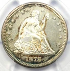 1878-CC Seated Liberty Quarter 25C Carson City - PCGS Uncirculated Detail UNC MS