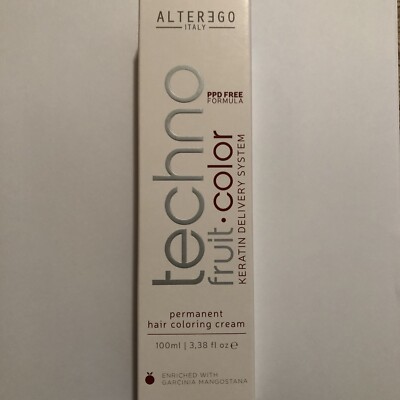 Alter Ego Techno Fruit Color Permanent Hair Coloring Cream 100ml Lot of 15