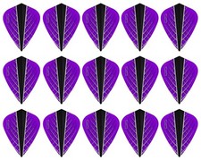 5 New Sets Harrows Quantum X Kite Dart Flights - Ships w/ Tracking - Purple