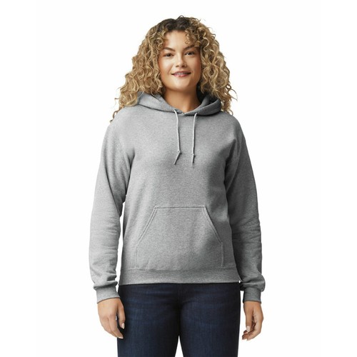 Gildan Adult Fleece Hoodie Sweatshirt, Style G18500, Multipack, Sport Grey (1-Pa