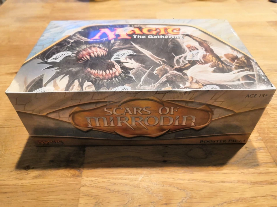 Scars of Mirrodin booster Box Englisch OVP sealed Magic The Gathering Mox... - Bild 2 von 4