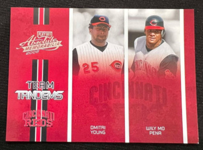 DMITRI YOUNG Wily Mo Pena 2005 Absolute Memorabilia #TT-51 Team Tandems #068/250