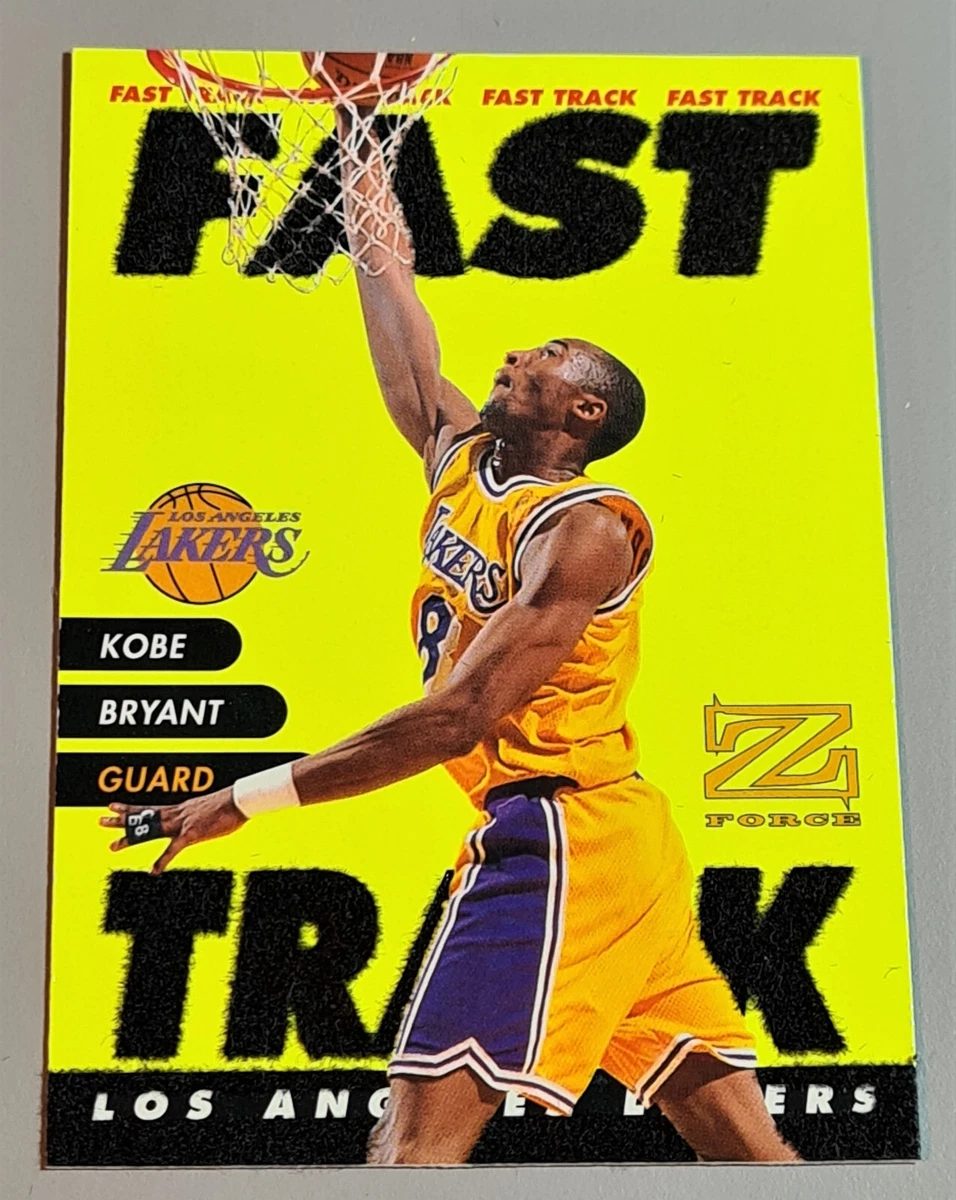 Kobe Bryant # 2 of 12/FT FAST TRACK SkyBox 97 Skybox Z-Force N.M 