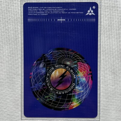 oddinary MAKESTAR ハンジソン ハン 한시성 Stray Kids HAN - ODDINARY - official Photo card Mini Album JiSung