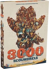 3000 SCOUNDRELS Board Game NEW IN SHRINK Unexpected Games 2022