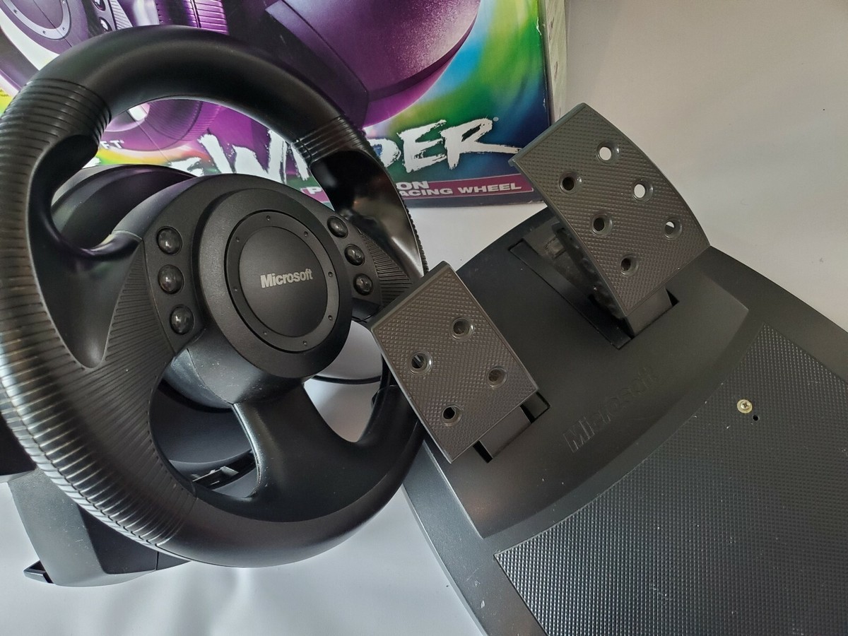 Microsoft SideWinder Precision Racing Wheel | eBay