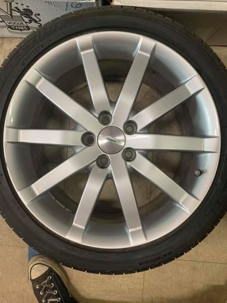 19" 19X9.5 ASTON MARTIN DB9 2004-2012 REAR OEM Factory Wheel Rim 4G43-1007-BB