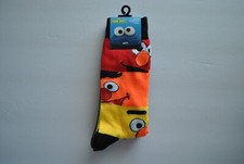 Sesame Street Elmo/Cookie Monster/Grover/Ernie/Bert/Big Bird Socks Pick -2 pairs