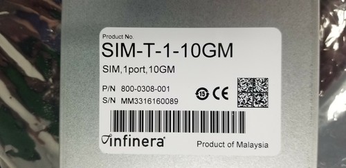 Infinera ATN ATC-A SIM-T-1-10GM / 800-308-001 / WOTRB4BLAA - Foto 2 di 5