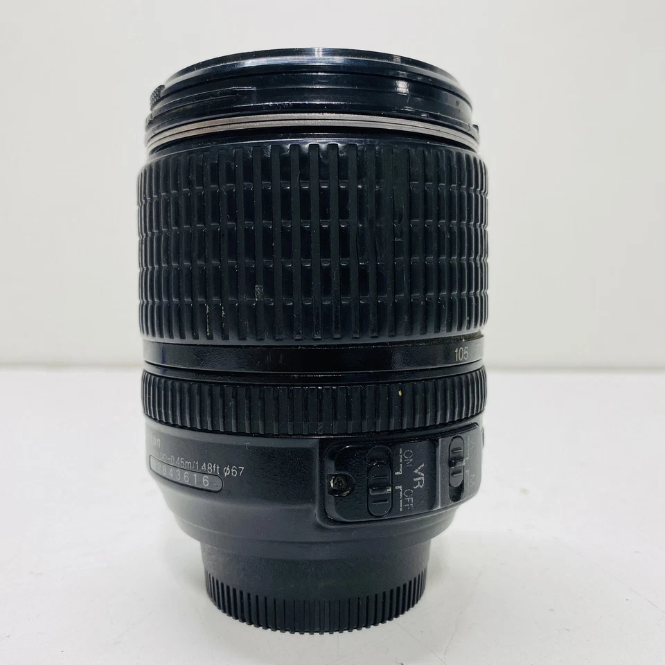 Lente de câmera Nikon DX AF-S Nikkor 18-105mm1:3.5-5.6 G ED SWM VR zoom asférico - Imagem 4 de 4