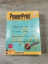 Vintage GDT PowerPrint Mac Printer Driver Software for PC Printers Version 2.5.2