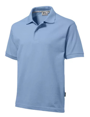 Slazenger - Forehand Poloshirt - Größe M - Light Blue / Hellblau - Regular Fit