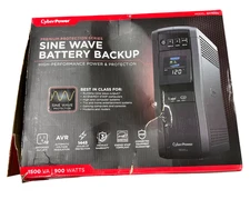 CyberPower 1500VA Sine Wave Battery Backup System GX1500U