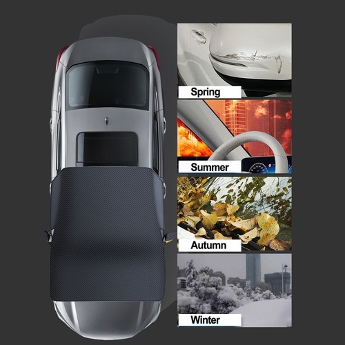 Windscreen Cover with Mirror Protection and Easy Installation Features - Picture 3 of 22