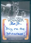 Star Trek Voyager Archives & Inscriptions Alissa Kramer Inscription Auto Card b