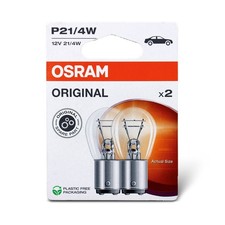 2x P21/4W OSRAM 12V BAZ15d 12V BREMSLICHT RÜCKLICHT LAMPE GLÜHBIRNE