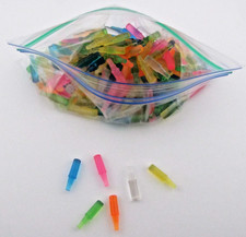 170pc 15/16-inch Lite Brite Pegs 6 Different Colors Cleaned Sanitized