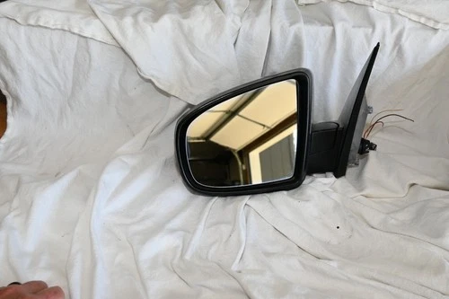 2009-2013 BMW X5M X5 M E70 Left Driver Side View Door Mirror Assembly Silver OEM