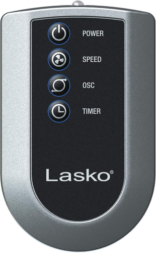 Lasko Oscillating Tower Fan with Remote Control, 3 Quiet Speeds, Timer for Bedro - Picture 8 of 12