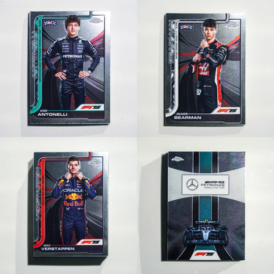 2025 Topps Chrome F1 Formula 1 Base/Insert Pick Your Driver -Antonelli & Bearman