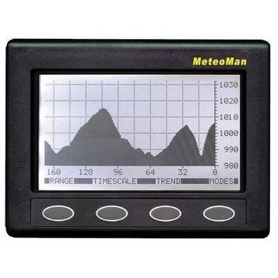 Barometre électronique - NASA - MeteoMan - Noir - Plastique - Navigation en b... - Photo 1/4